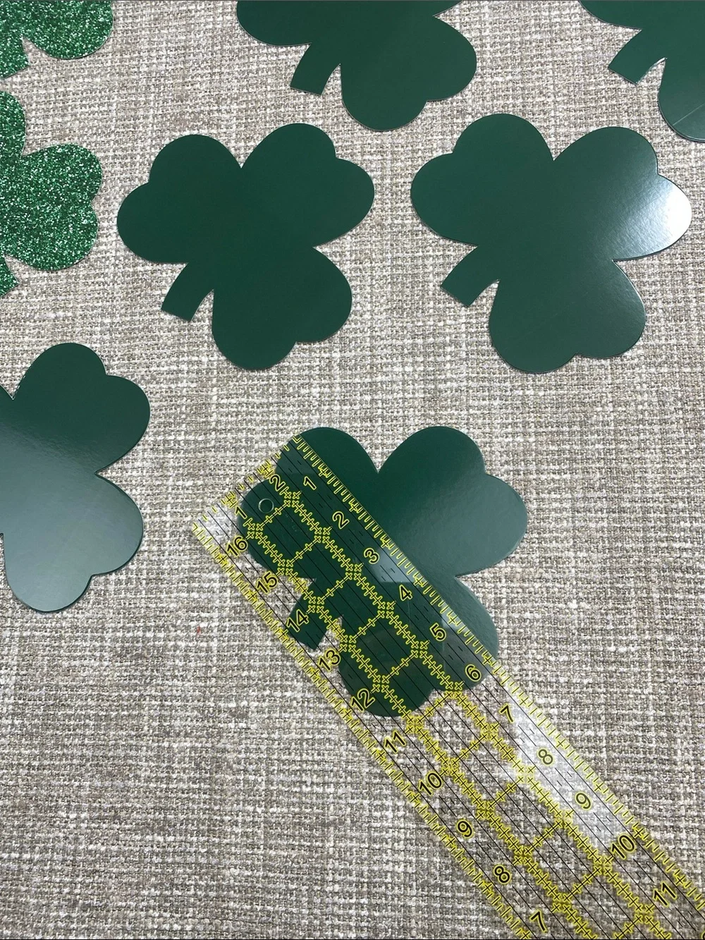 Green Shamrock Table Confetti - St. Patrick's Day Party Decorations